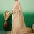Beige graceful elegance embroidered saree