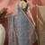 Grey embroidered saree with blouse piece