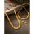 Gold plated maharani haar necklace with earrings south festive wear