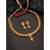 Indian traditional bollywood necklace earrings jewelry set ethnic red