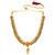 Indian traditional bollywood necklace earrings jewelry set ethnic red