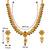 Indian traditional bollywood necklace earrings jewelry set ethnic red