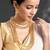 Maharani haar beads studded long necklace short necklace & drop