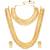 Maharani haar beads studded long necklace short necklace & drop