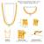 Short & long necklace earrings set for women maharani haar south