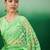 Green embroidered   sarees