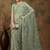 Olive embroidered   sarees