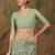 Olive embroidered   sarees
