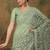 Olive embroidered   sarees