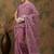 Pink embroidered  sarees