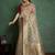 Beige woven design paithani saree withblousepiece