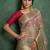Beige woven design paithani saree withblousepiece