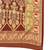 Brown women ethnic motifs printed festive wear saree with matching unstitched blouse