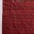Maroon floral printed kantha work saree