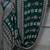 Green color  real mirror birds prints premium satin saree with un-stitched blouse