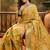 Gold woven design banarasi saree