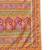 Peach floral printed saree with matching blouse