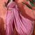 Purple embellished banarasi saree with blouse piece