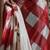Red ready to wear satin floral digital printed saree