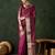 Magenta woven design zari traditional kanjeevaram saree