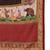 Black ethnic motifs printed banarasi saree