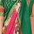 Pink ethnic motifs printed banarasi saree