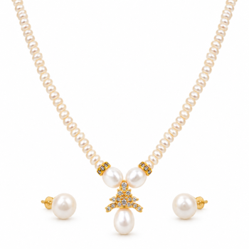 Certified Pearls Royal Charm Pendant Set 1