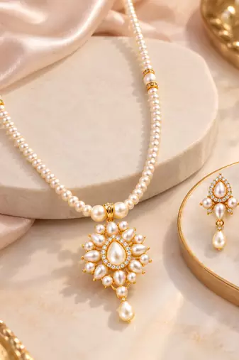 Certified Pearls Celestial Teardrop Heritage Set