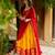 Ethnic Kanchipuram Silk Zari Border Lehenga Set
