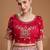 Lavender embroidered  sarees