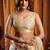 Cream woven design khadi sarees with unstiched blouse