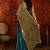 Multicolor embellished sequinned tissue designer saree
