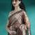 Brown embroidered sarees