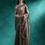 Brown embroidered sarees