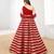 Red sequins embroidered georgette lehenga set