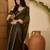 Olive women solid zari saree