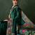 Green woven design banarasi saree with blouse piece