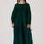 Deep green panelled festive co-ord set