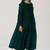 Deep green panelled festive co-ord set