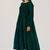 Deep green panelled festive co-ord set