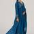 Deep riverside blue festive kurta set