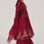 Maroon festive kurta set