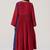 Red and indigo festive co-ord set