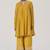 Golden yellow festive silk co-ord set