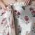 White ready to wear satin floral digital printed saree