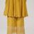 Golden yellow festive silk co-ord set