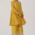 Golden yellow festive silk co-ord set