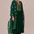 Fresh leaf green festive kurta set