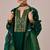 Fresh leaf green festive kurta set
