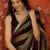 Black sequinned tissue designer leheriya saree